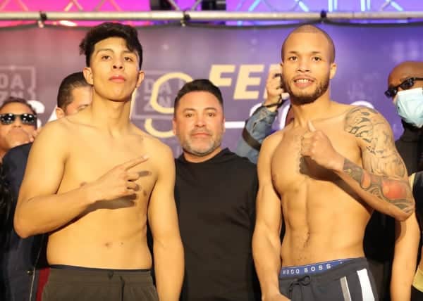 Weigh-In Complete: Munguia and Surace Make Weight at 169.1 Pounds